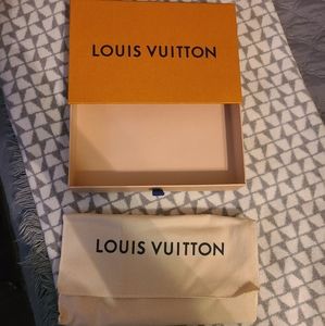 Louis Vuitton original box and dust bag